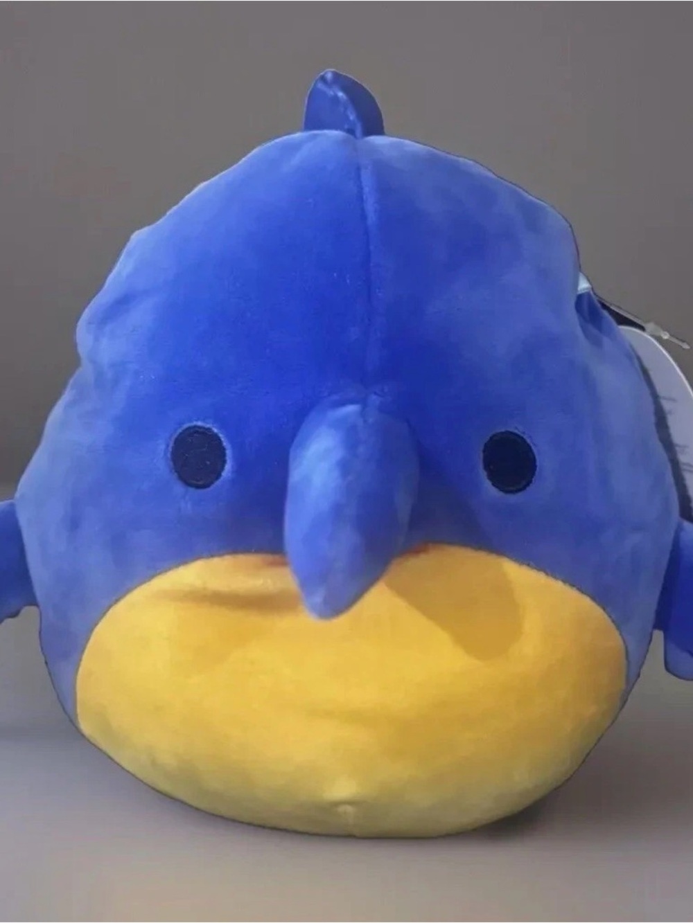 Squishmallows Blue and Yellow Swish the Swordfish Plush